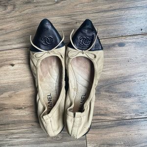 Chanel ballet flats..passed down to me…